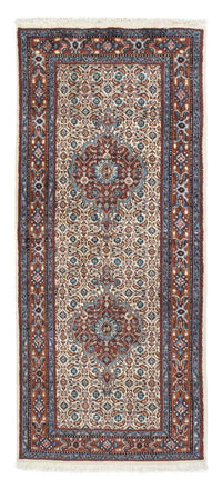 Alfombra de pasillo Alfombra persa - Clásica - 196 x 77 cm - beige