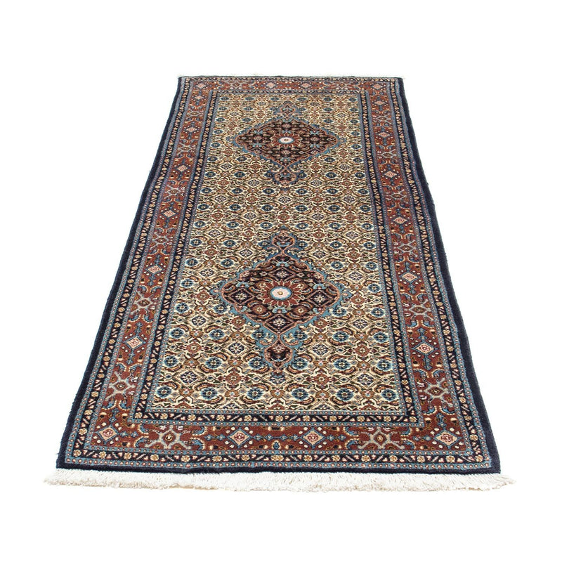 Alfombra de pasillo Alfombra persa - Clásica - 196 x 77 cm - beige