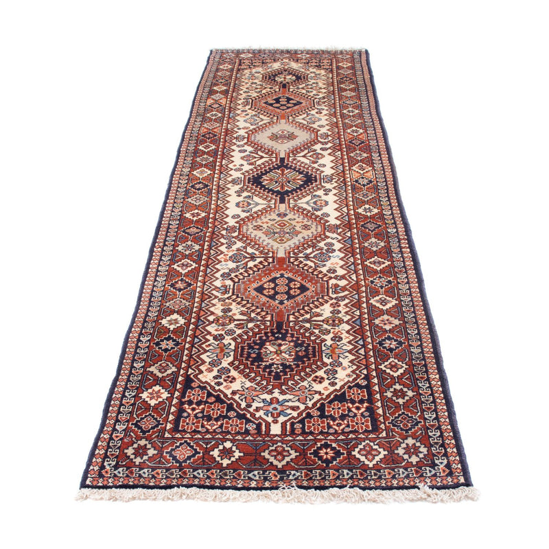 Alfombra de pasillo Alfombra persa - Nómada - 293 x 72 cm - beige