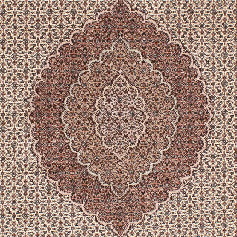 Alfombra persa - Tabriz - 237 x 168 cm - marrón claro