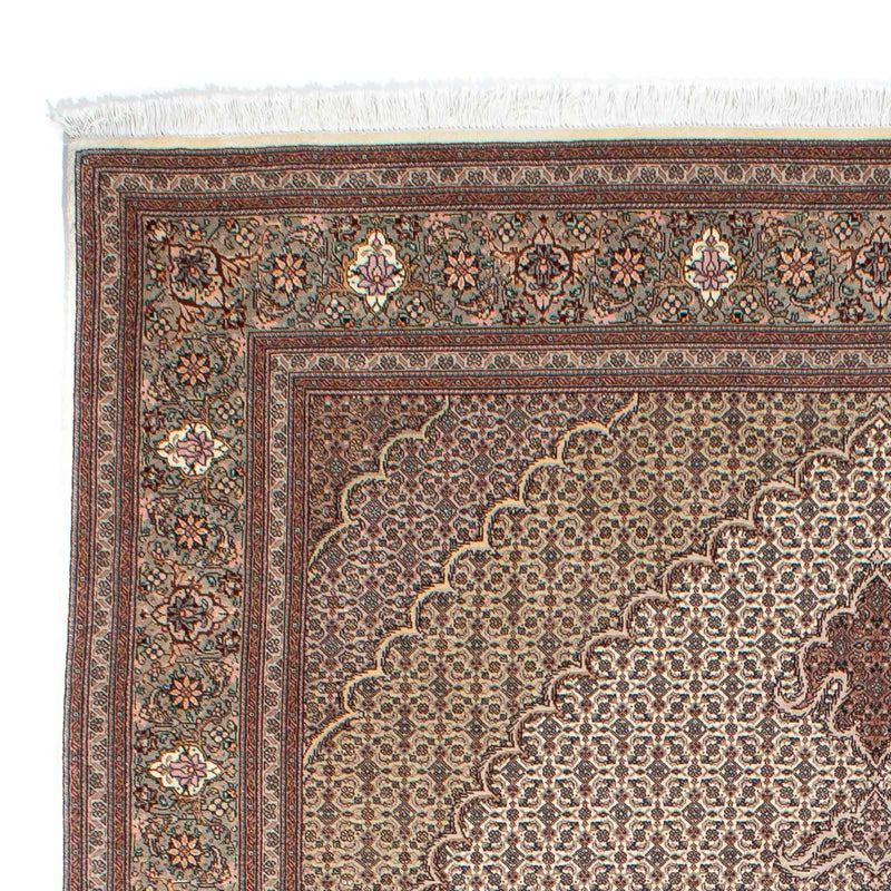 Alfombra persa - Tabriz - 237 x 168 cm - marrón claro