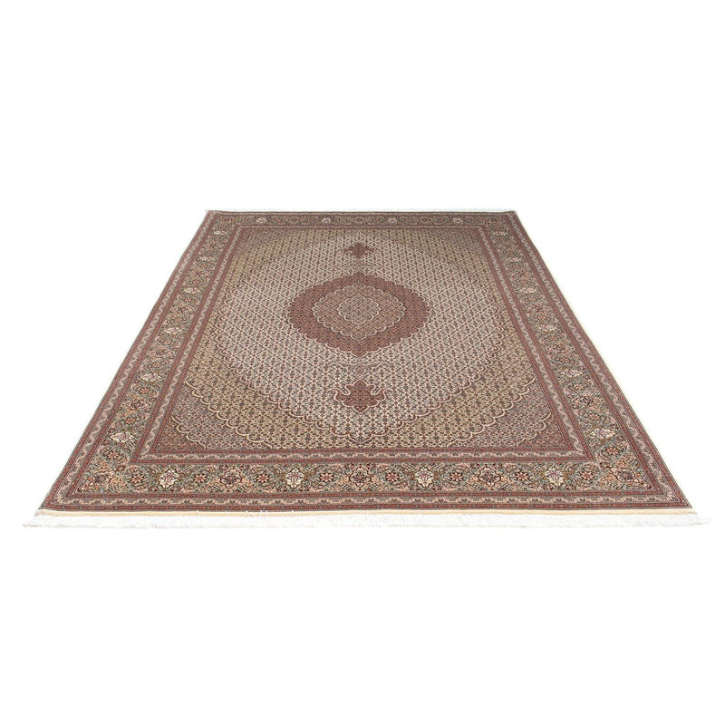 Alfombra persa - Tabriz - 237 x 168 cm - marrón claro
