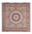 Alfombra Persa - Tabriz - Real cuadrado  - 250 x 248 cm - marrón claro