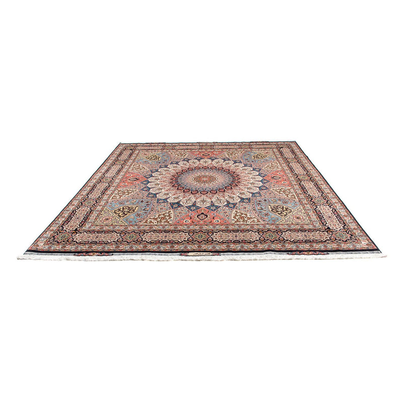 Alfombra Persa - Tabriz - Real cuadrado  - 250 x 248 cm - marrón claro