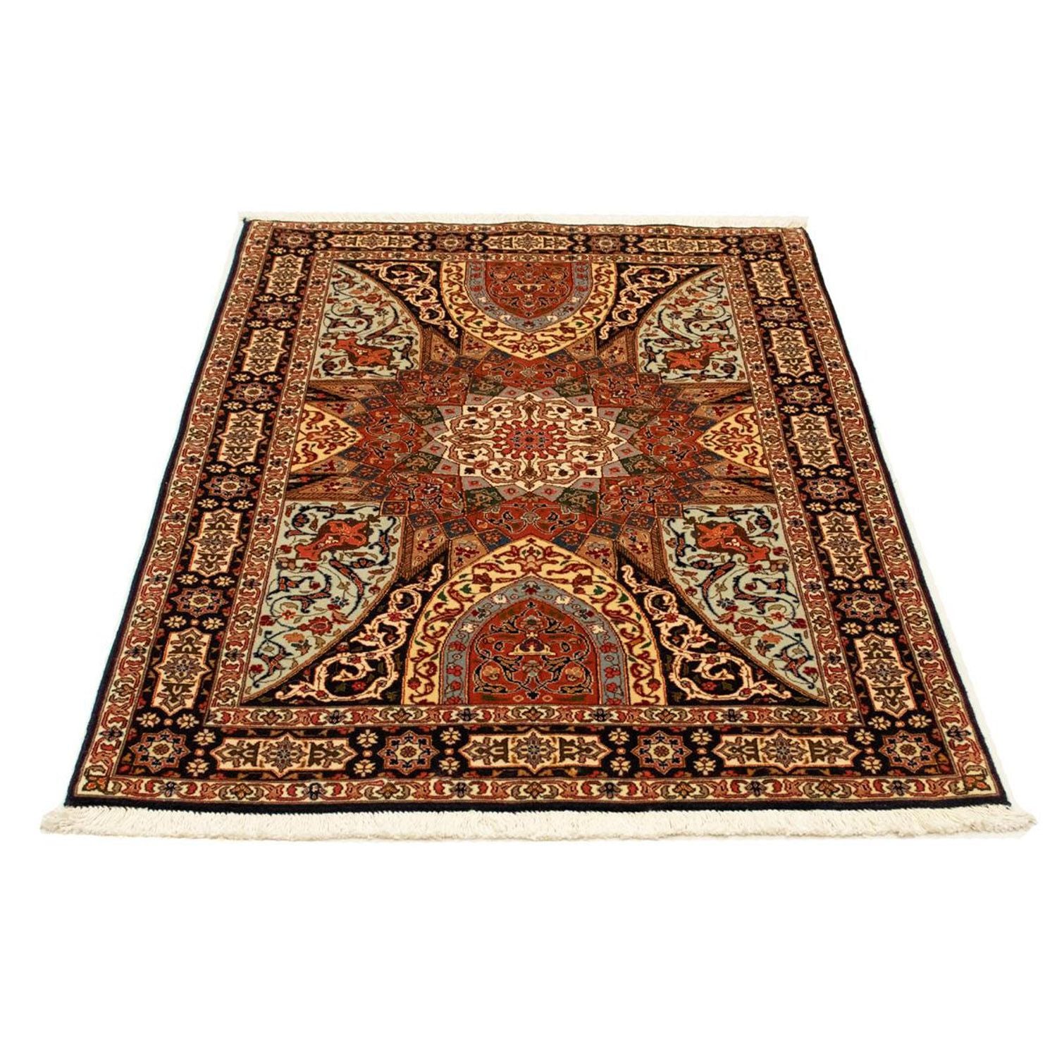 Alfombra Persa - Tabriz - Real - 154 x 98 cm - multicolor