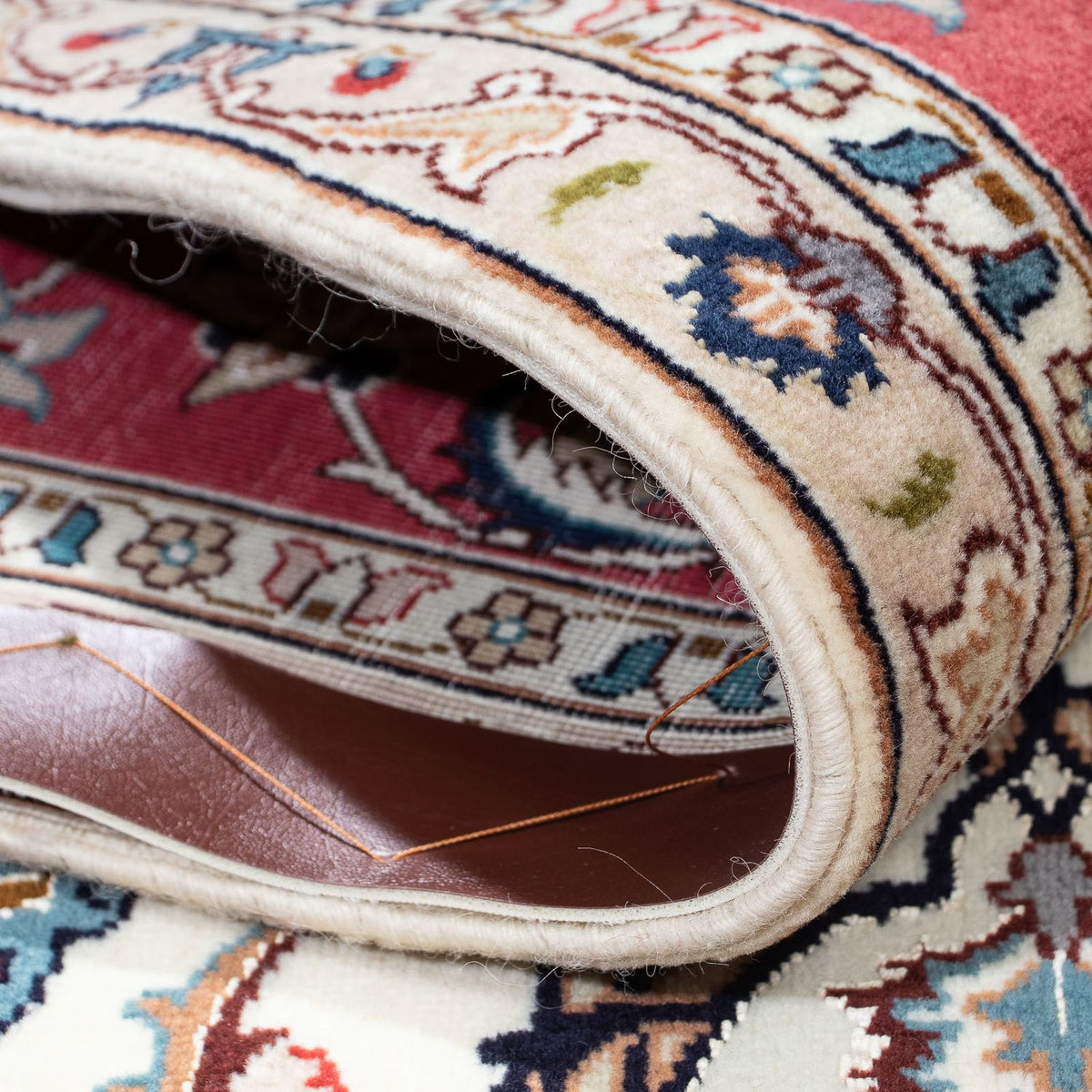 Alfombra Persa - Tabriz - Real - 206 x 150 cm - beige