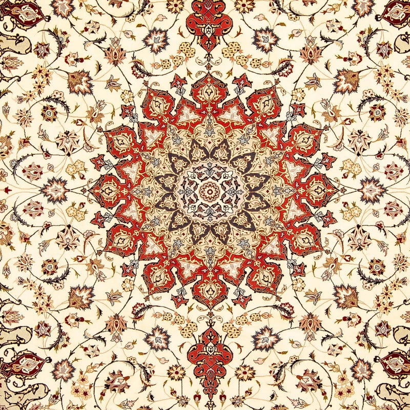 Alfombra Persa - Tabriz - Real - 345 x 250 cm - beige