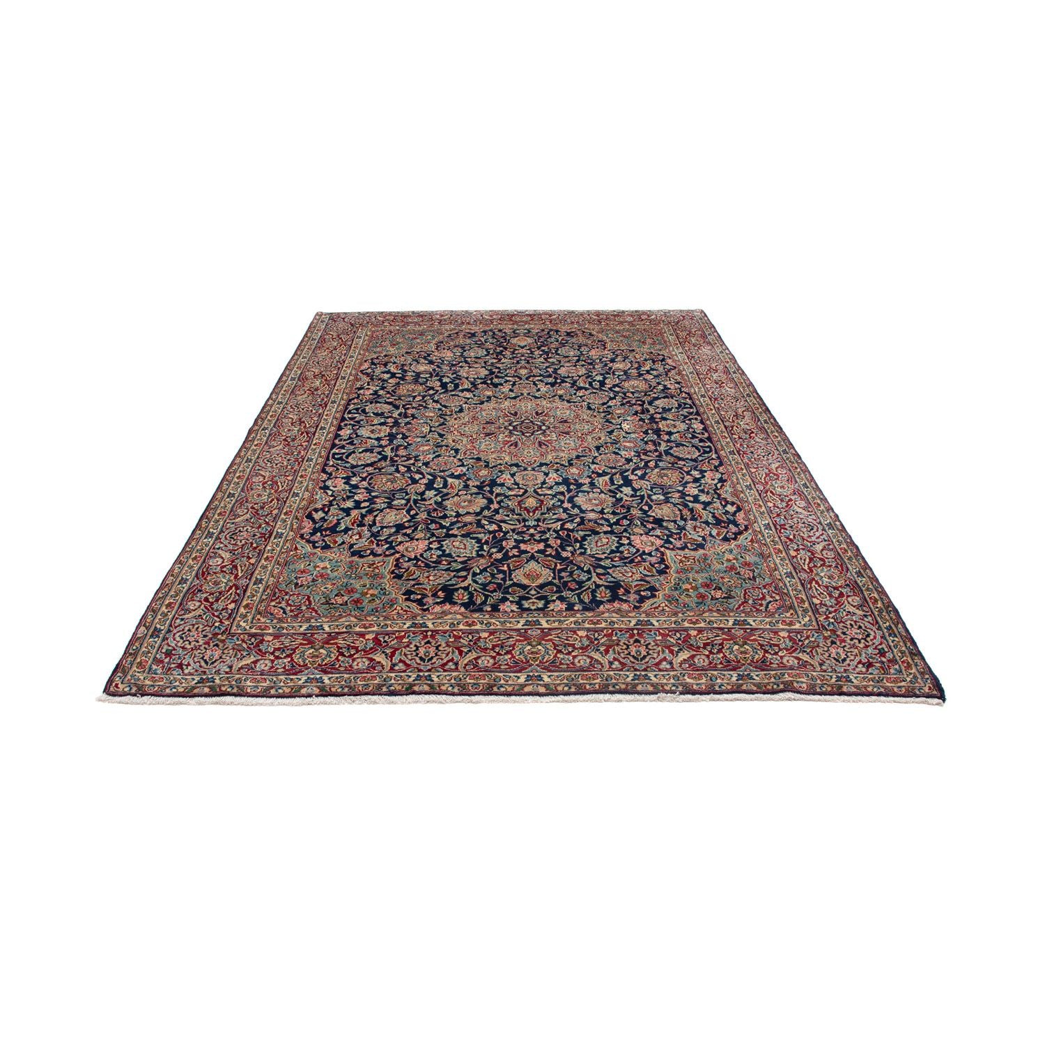 Alfombra persa - Real - 288 x 198 cm - azul