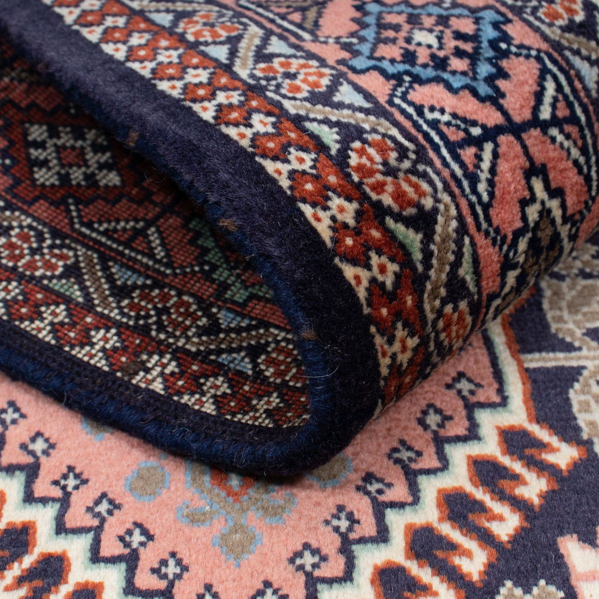 Alfombra persa - Nómada - 147 x 100 cm - rojo claro