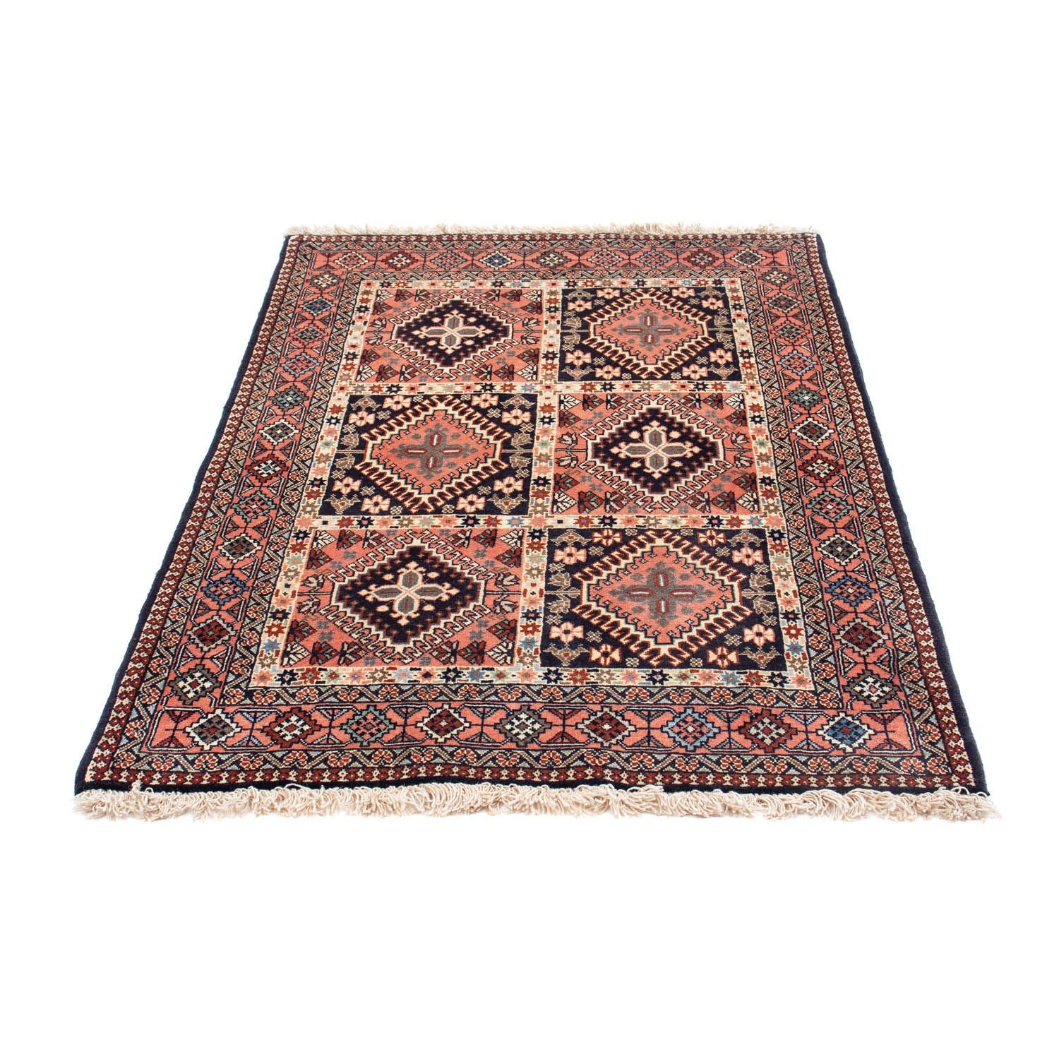 Alfombra persa - Nómada - 147 x 100 cm - rojo claro