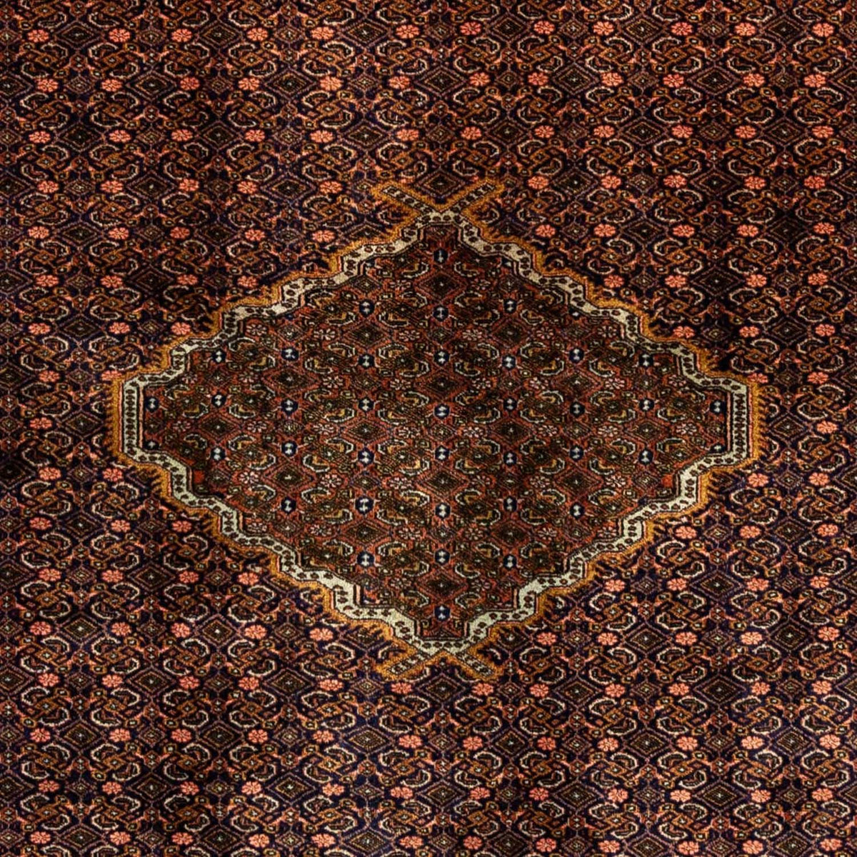 Alfombra persa - Nómada - 273 x 210 cm - marrón
