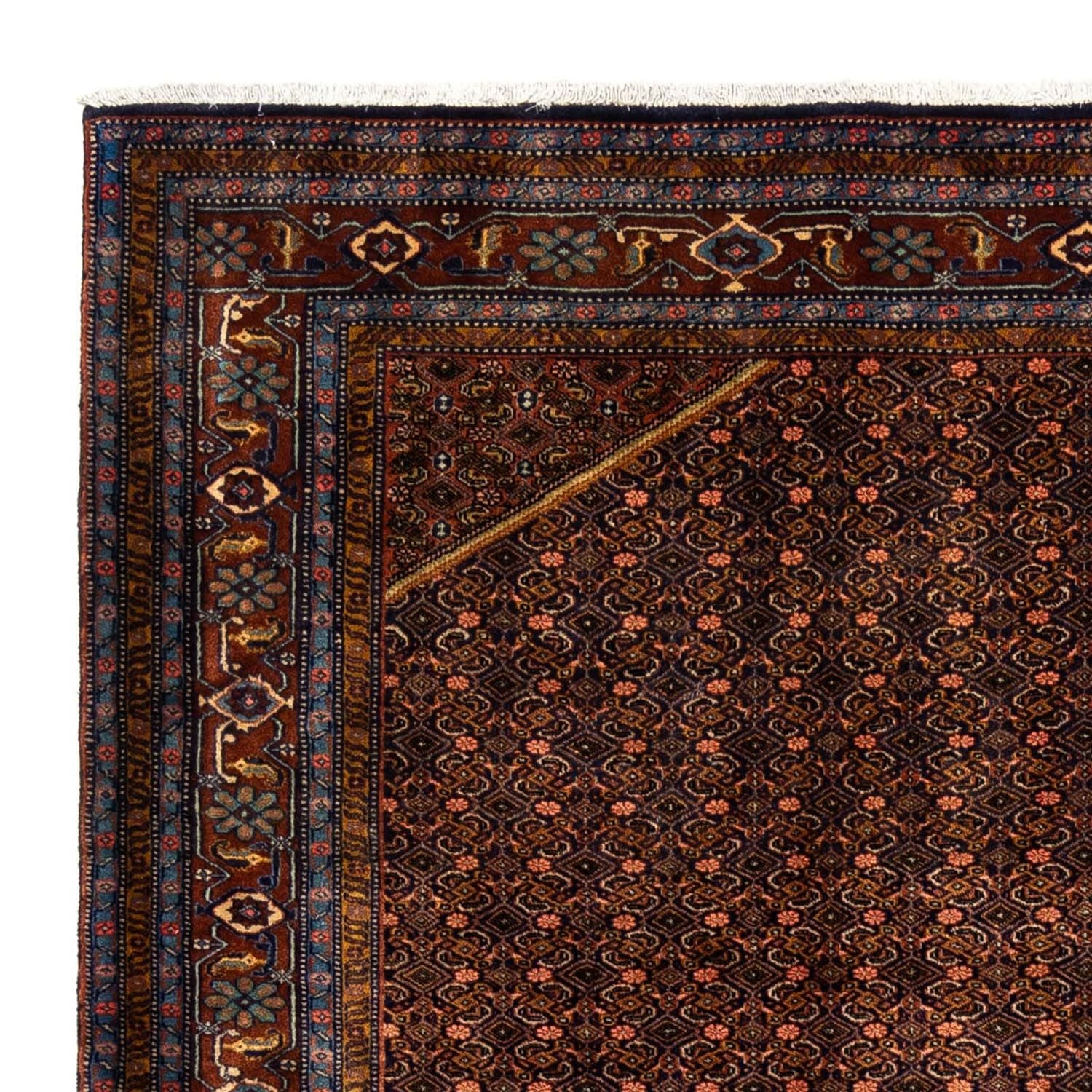 Alfombra persa - Nómada - 273 x 210 cm - marrón