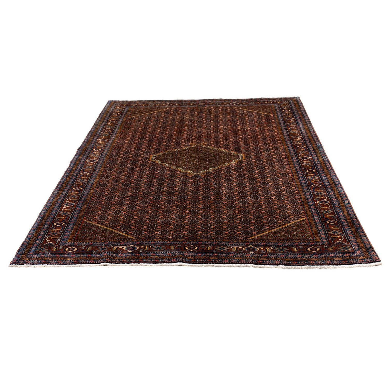 Alfombra persa - Nómada - 273 x 210 cm - marrón