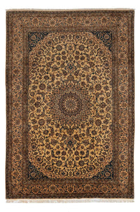 Alfombra Persa - Nain - Real - 373 x 246 cm - beige oscuro