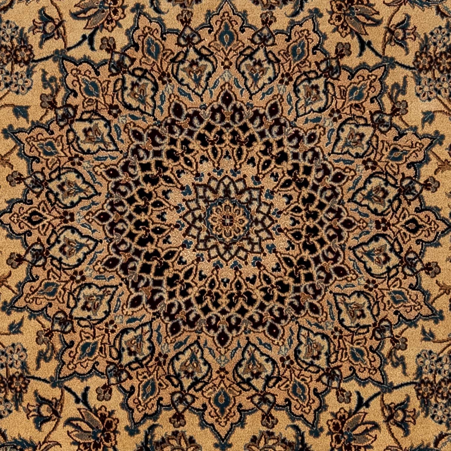 Alfombra Persa - Nain - Real - 373 x 246 cm - beige oscuro