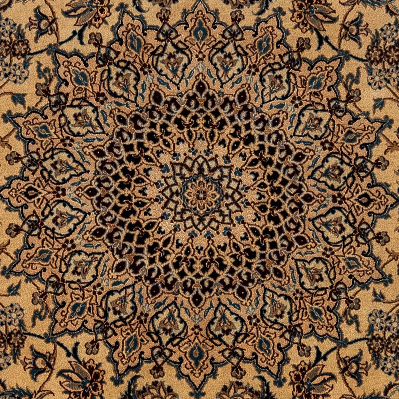 Alfombra Persa - Nain - Real - 373 x 246 cm - beige oscuro