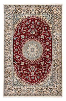 Alfombra Persa - Nain - Real - 300 x 198 cm - rojo