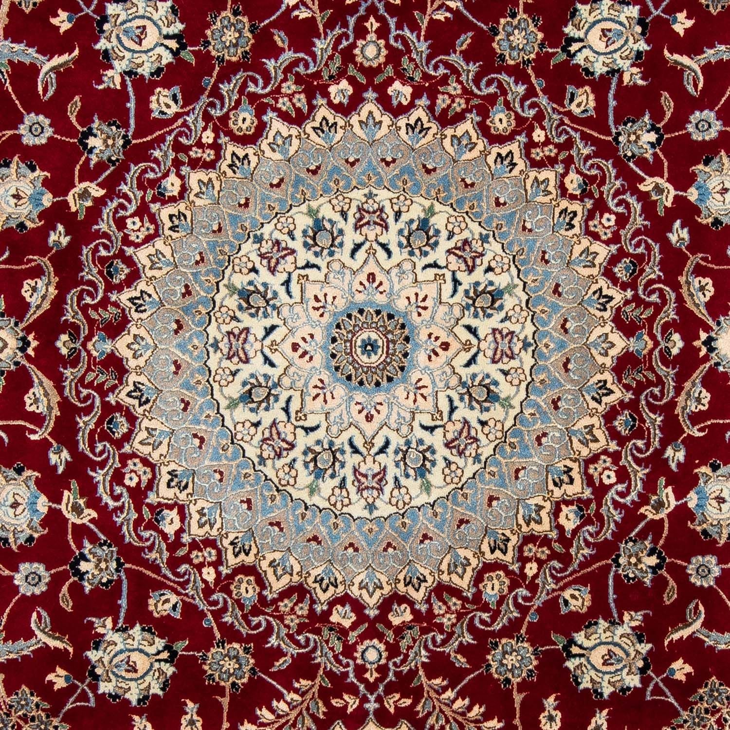 Alfombra Persa - Nain - Real - 300 x 198 cm - rojo
