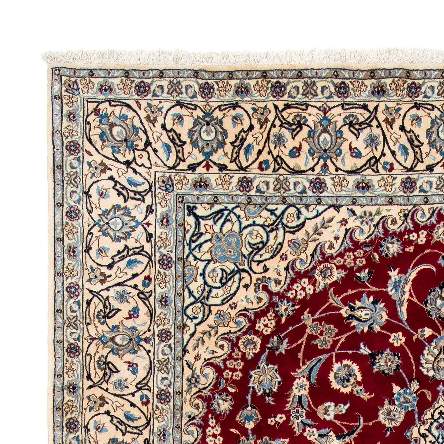 Alfombra Persa - Nain - Real - 300 x 198 cm - rojo
