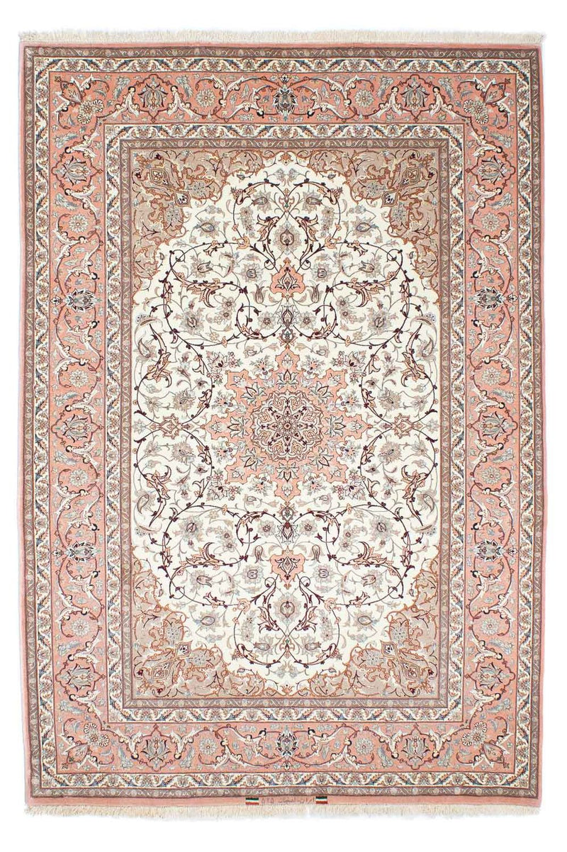 Alfombra Persa - Isfahan - Prima - 225 x 150 cm - beige