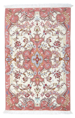 Alfombra Persa - Tabriz - Real - 93 x 60 cm - beige