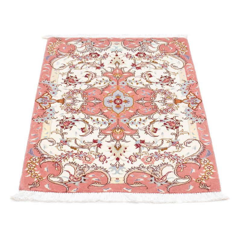 Alfombra Persa - Tabriz - Real - 92 x 60 cm - beige
