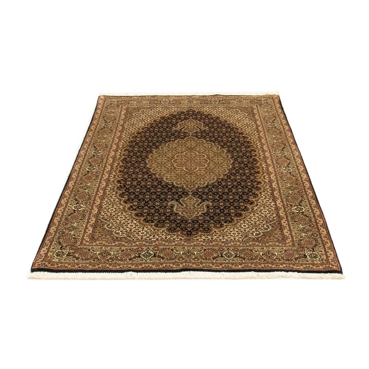 Alfombra Persa - Tabriz - Real - 151 x 102 cm - azul oscuro