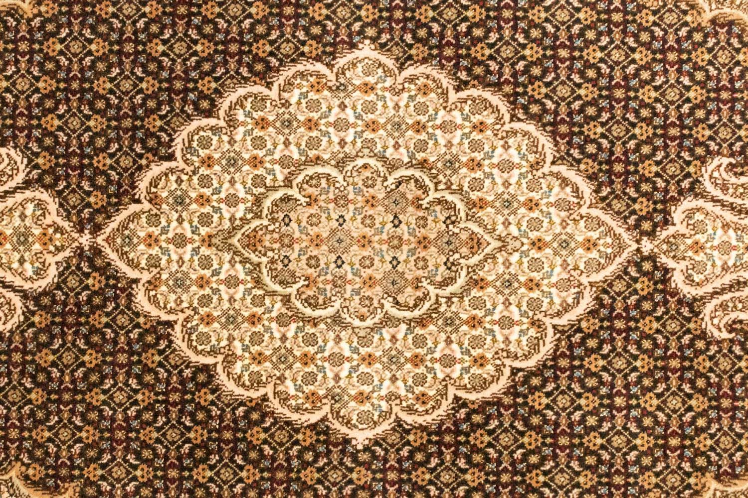 Alfombra persa - Tabriz - 158 x 100 cm - negro