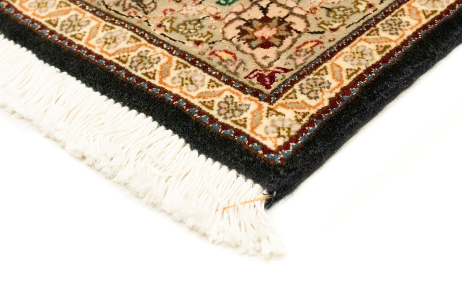 Alfombra persa - Tabriz - 158 x 100 cm - negro