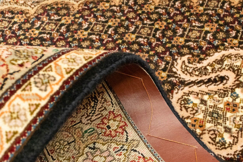 Alfombra persa - Tabriz - 158 x 100 cm - negro