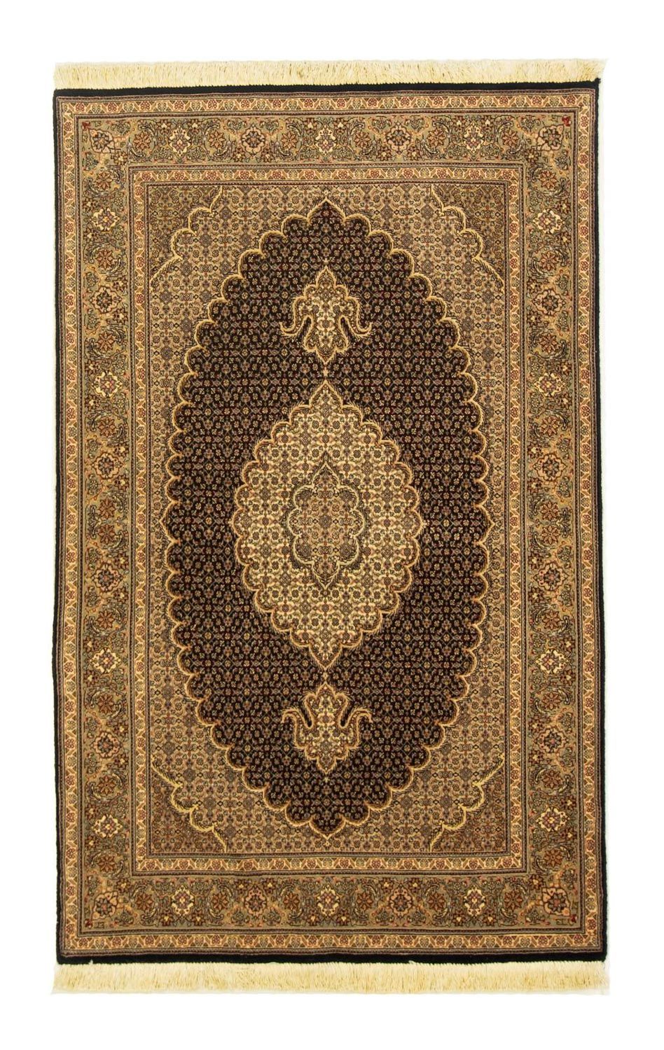 Alfombra Persa - Tabriz - Real - 159 x 100 cm - negro