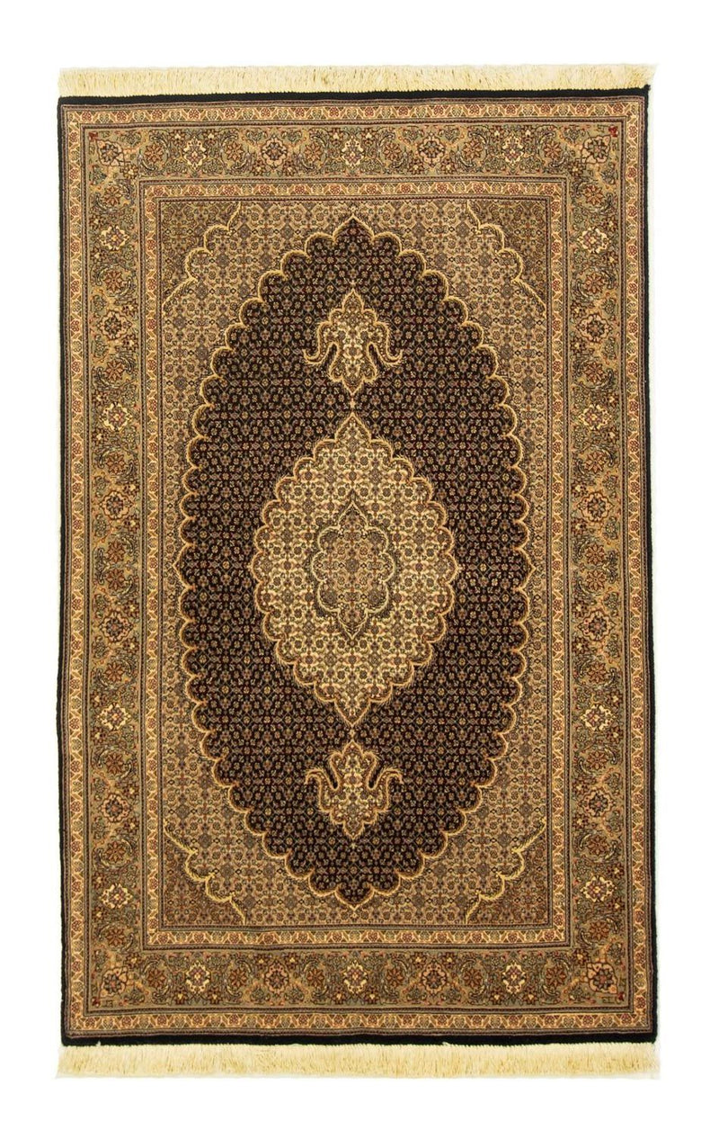 Alfombra Persa - Tabriz - Real - 159 x 100 cm - negro