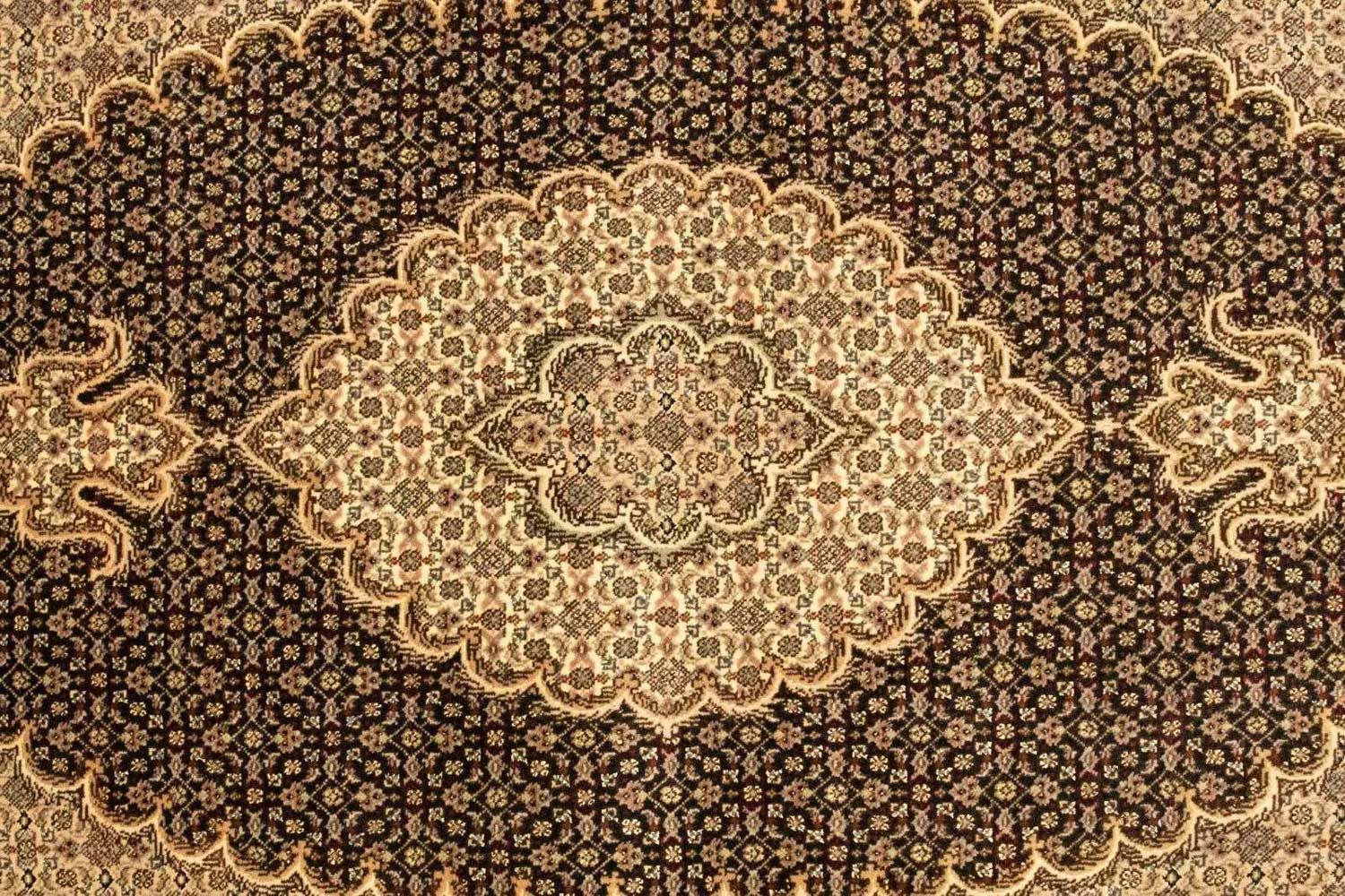 Alfombra Persa - Tabriz - Real - 159 x 100 cm - negro