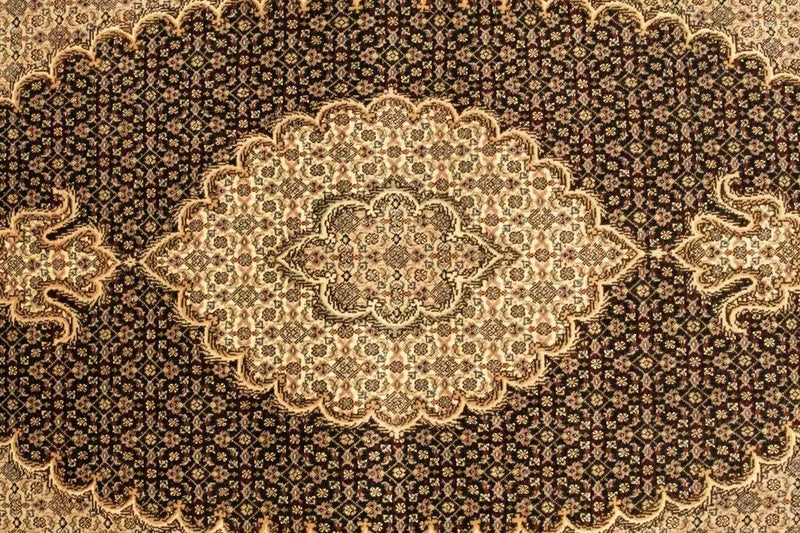 Alfombra Persa - Tabriz - Real - 159 x 100 cm - negro