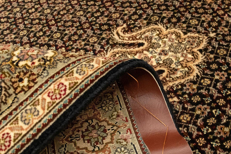 Alfombra Persa - Tabriz - Real - 159 x 100 cm - negro