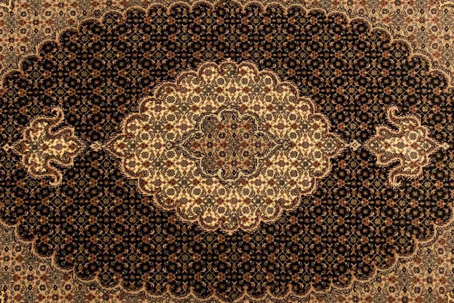 Alfombra Persa - Tabriz - Real - 150 x 102 cm - azul oscuro