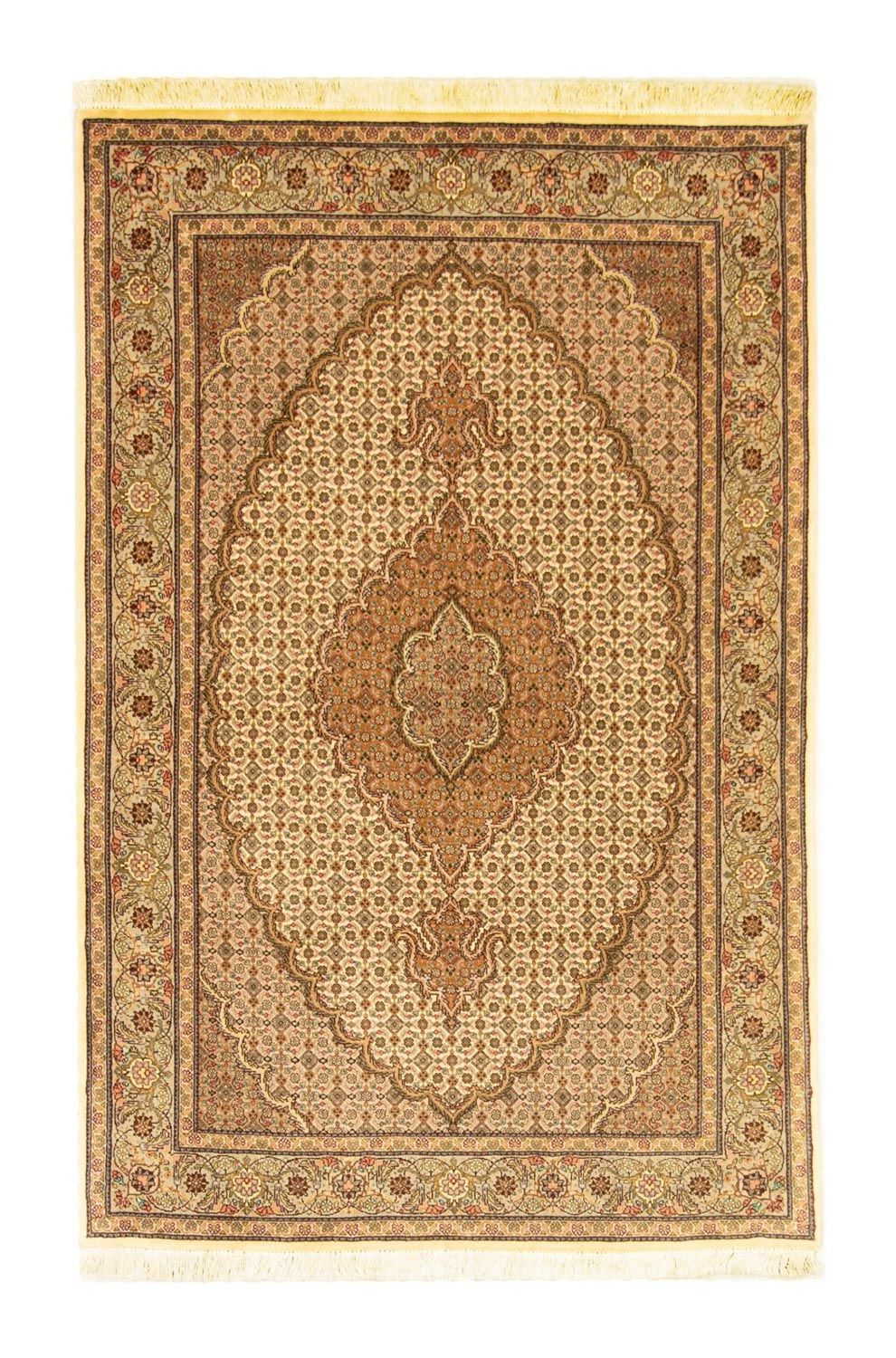 Alfombra Persa - Tabriz - Real - 154 x 100 cm - beige