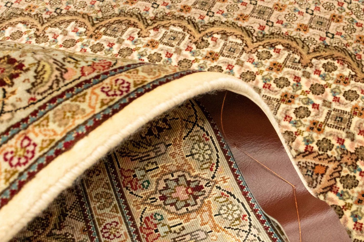 Alfombra Persa - Tabriz - Real - 154 x 100 cm - beige