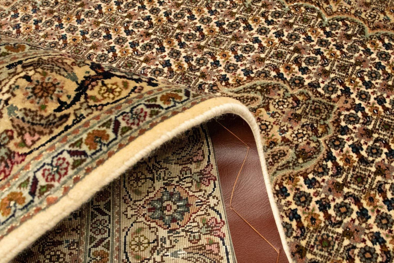 Alfombra Persa - Tabriz - Real - 153 x 102 cm - beige