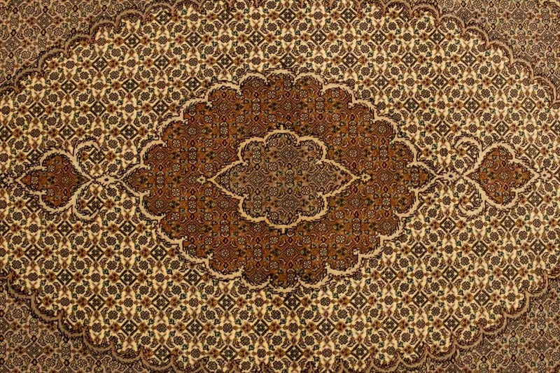 Alfombra Persa - Tabriz - Real - 150 x 102 cm - beige