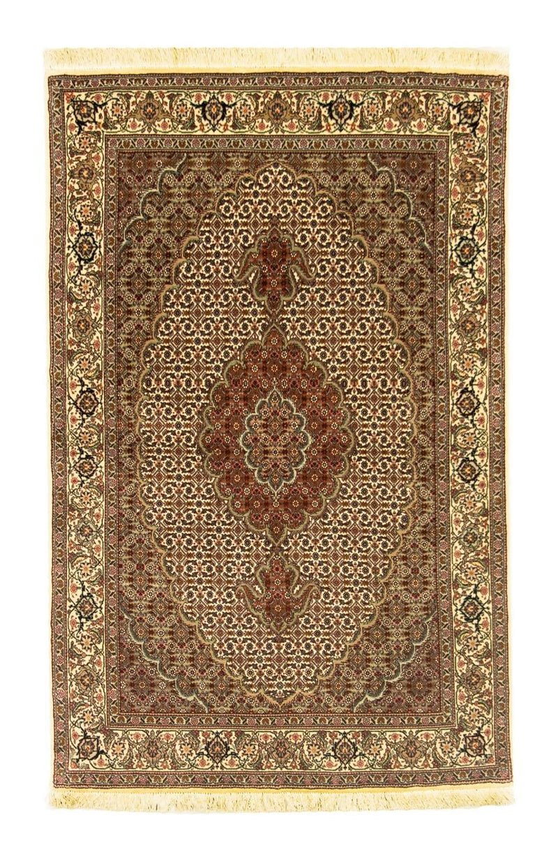 Alfombra Persa - Tabriz - Real - 154 x 100 cm - beige