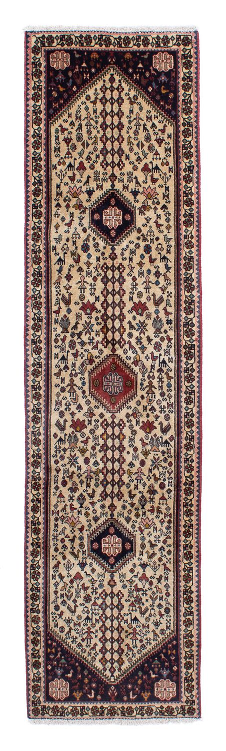 Alfombra de pasillo Alfombra persa - Nómada - 300 x 76 cm - beige