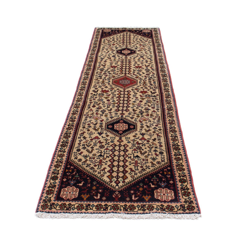 Alfombra de pasillo Alfombra persa - Nómada - 300 x 76 cm - beige