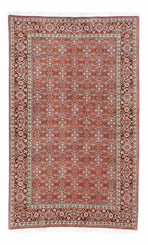 Alfombra persa - Bidjar - 215 x 136 cm - rojo claro
