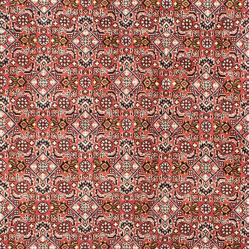 Alfombra persa - Bidjar - 215 x 136 cm - rojo claro