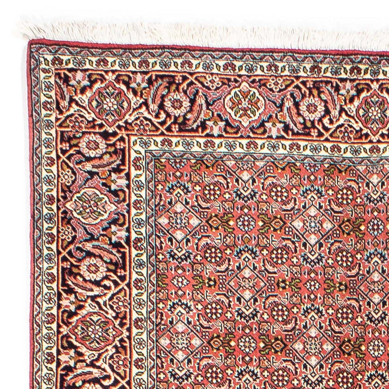 Alfombra persa - Bidjar - 215 x 136 cm - rojo claro