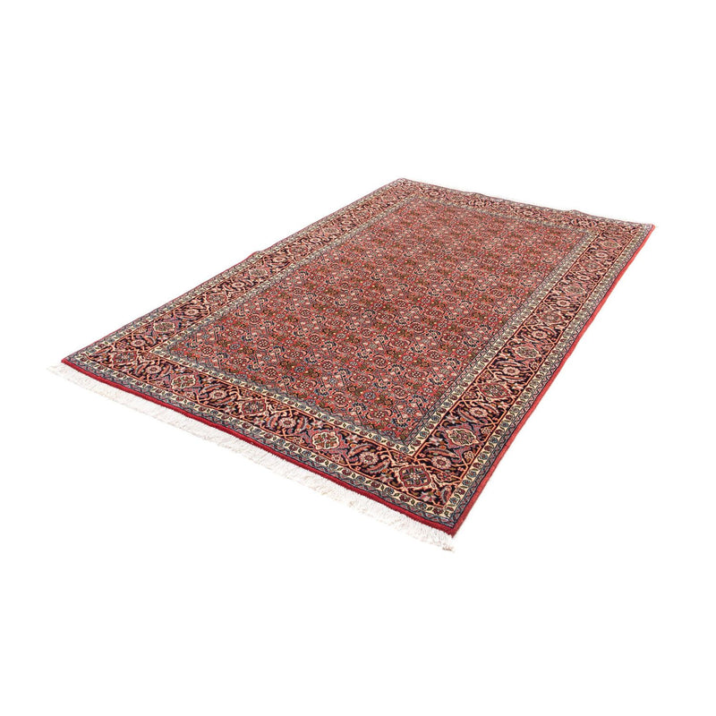 Alfombra persa - Bidjar - 215 x 136 cm - rojo claro