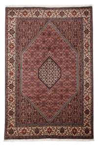 Alfombra persa - Bidjar - 296 x 201 cm - marrón