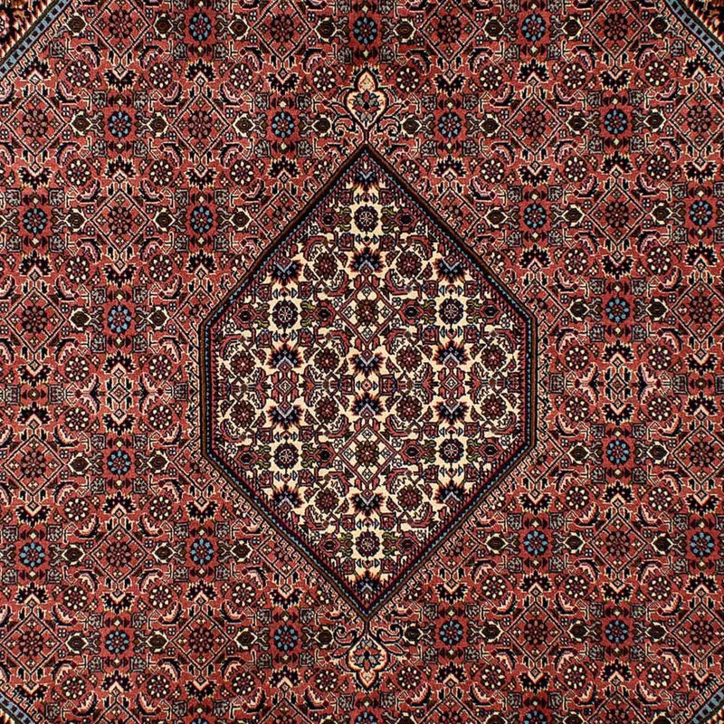 Alfombra persa - Bidjar - 296 x 201 cm - marrón