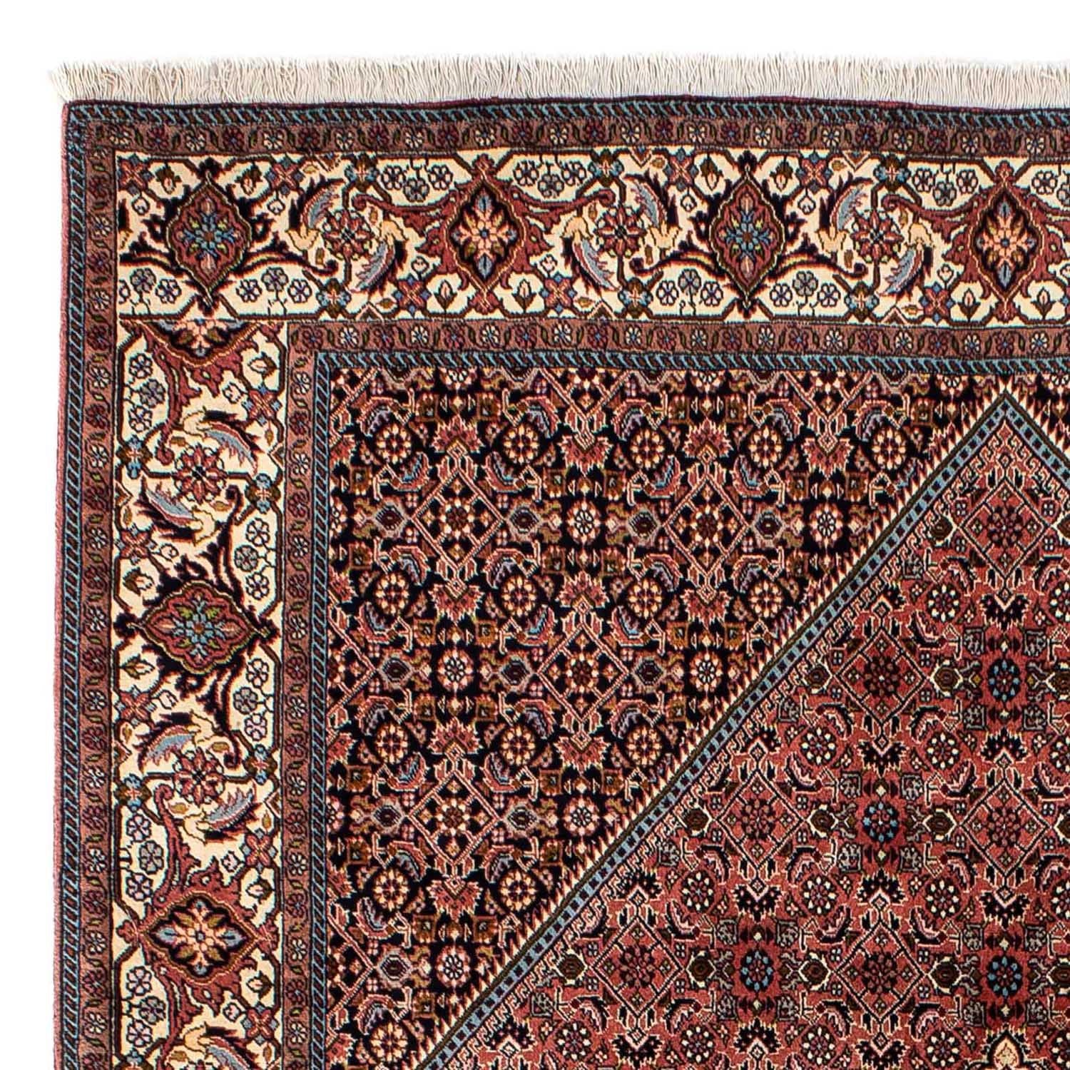 Alfombra persa - Bidjar - 296 x 201 cm - marrón